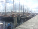 Alte Segelschiffe am Flensburger Hafen